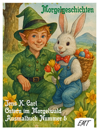 Ausmalbuch 5: Ausmalbilder Ostern im Morgelwald